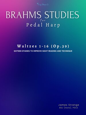 cover image of Brahms Studies for Pedal Harp